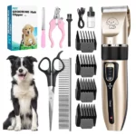 kit tondeuse à cheveux et toilettage pour chats et chiens, VIUOCER pet grooming hair clipper kit