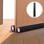 lot de 2 boudins de porte standard 3.5x90cm noir
