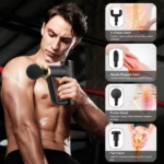 mini pistolet de massage musculaire sans fil fascia gun