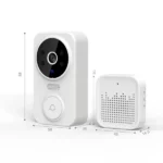 Sonnette Sans Fil Caméra HD WiFi Tuya M8 – Image 6