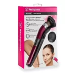 westinghouse brosse maquillante makeup spin brush avec 2 têtes wh1114
