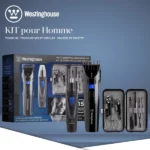 westinghouse kit de tondeuses hommes wh2301 15 pièces, men's grooming kit