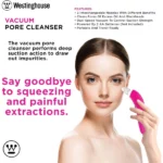 westinghouse nettoyeur de pores à pile vaccum pore cleanser wh1119