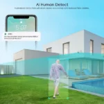 Caméra de Surveillance Extérieure WiFi PTZ 360° ICSee 1080P 3MP – Image 3