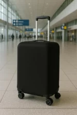 housse de valise élastique noir