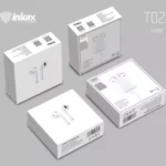 écouteurs sans fil inkax t02 blanc