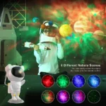 projecteur galaxie astronaute star led, astronaut galaxy projector starry night light