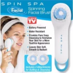 spin spa brosse nettoyante exfoliante électrique visage