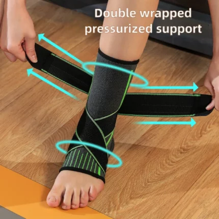 chaussette attelle orthopédique de compression plantaire respirant, soutien de cheville et pied