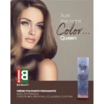 iris beauty queen color crème teinture colorante sans ammoniaque 100ml