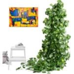 pack de 12 guirlandes de lierre artificielles 80 feuilles 2m 24m