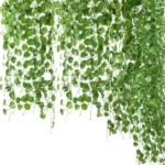 pack de 12 guirlandes de lierre artificielles 80 feuilles 2m 24m