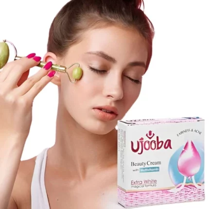 ujooba beauty cream crème blanchissante éclaircissante anti-rides anti-acné anti taches avec multivitamines