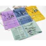 ensemble de manucure et pédicure coupe-ongles professionnel 12 pièces en inox