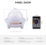 grifema gd1002-2 lampe projecteur étoiles musicale usb bluetooth rotation 360° avec télécommande
