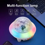 grifema gd1002-2 lampe projecteur étoiles musicale usb bluetooth rotation 360° avec télécommande