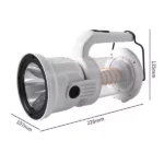 lampe torche led multifonctionnelle ll-829 grand modèle