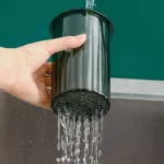 Porte-Couverts et Spatules en Métal Doré avec Égouttoir – Image 6