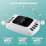 Appareil de Massage Physiothérapie Électrique Numérique EMS TENS - 8 Modes – Image 7