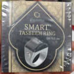 bague compteur de tasbih numérique equantu qb702 lite gold, smart tasbeeh ring