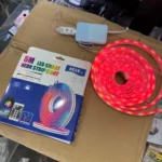 bande lumineuse néon led rgb 5m, contrôle application et télécommande, led smart neon strip light