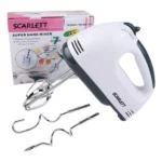 batteur électrique scarlett he-133 260w blanc