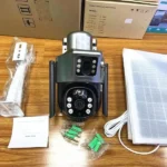 Caméra Surveillance PTZ Solaire 4G Double Objectif 8MP 4K Color Vu V380 Pro – Image 5