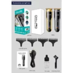 daling dl-1551 tondeuse à cheveux rechargeable