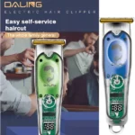 daling dl-1579 tondeuse à cheveux rechargeable professionnelle à afficheur led