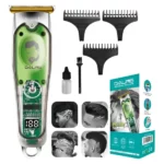 daling dl-1579 tondeuse à cheveux rechargeable professionnelle à afficheur led
