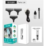 daling dl-1585 tondeuse cheveux rechargeable à afficheur lcd
