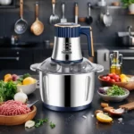 hachoir électrique tonix 3l 6 lames 1500w