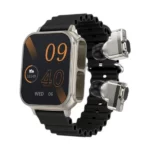 hainoteko smartwatch st-1 noir + buds écouteurs bluetooth