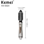 Kemei Brosse Soufflante Lissante Rotative KM-8024 – Image 3