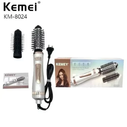 kemei km-8024 brosse soufflante lissante rotative