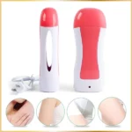 kit épilation 3en1, chauffe-cire, cartouche cire roll-on, bandes