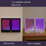 lampe anti-moustiques mouches insectes électrique uv 2en1 wd023-02