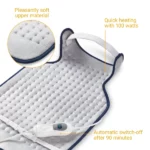 medisana hp a64 coussin chauffant lavable pour nuque et dos, soulage les douleurs