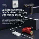 Pack Full Détente KH-188 : Pistolet de Massage Percussion + Masseur Cervical EMS – Image 2