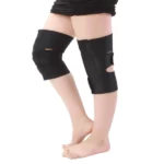 genouillères auto-chauffantes tourmaline pour soulagement douleur arthrose rhumatisme genoux 2 pcs