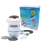 ponceuse râpe électrique anti-callosités pour pieds avec 2 têtes