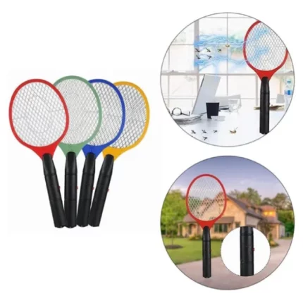 raquette électrique rechargeable anti-moustiques, mouches, insectes