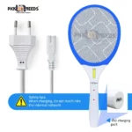 raquette électrique rechargeable anti-moustiques pick ur needs
