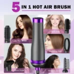 remington re-2065 brosse soufflante & hot air styler 5en1, 5in1 hot air brush