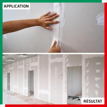 ruban adhésif réparateur fissures & joints boss tape 38mmx2m