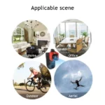 sq11 mini caméra de surveillance dvr hd 1080p, angle 140°, vision nocturne