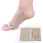 2 semelles chaussettes orthopédiques soutien de voûte plantaire avec gel-doux