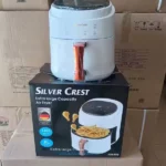 silver crest air fryer friteuse à air jd689b 8l 1400w blanc