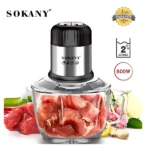 sokany hachoir électrique 2l sk-7025 800w