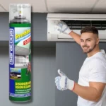 spray mousse nettoyant climatiseur saratoga greenhome 400ml